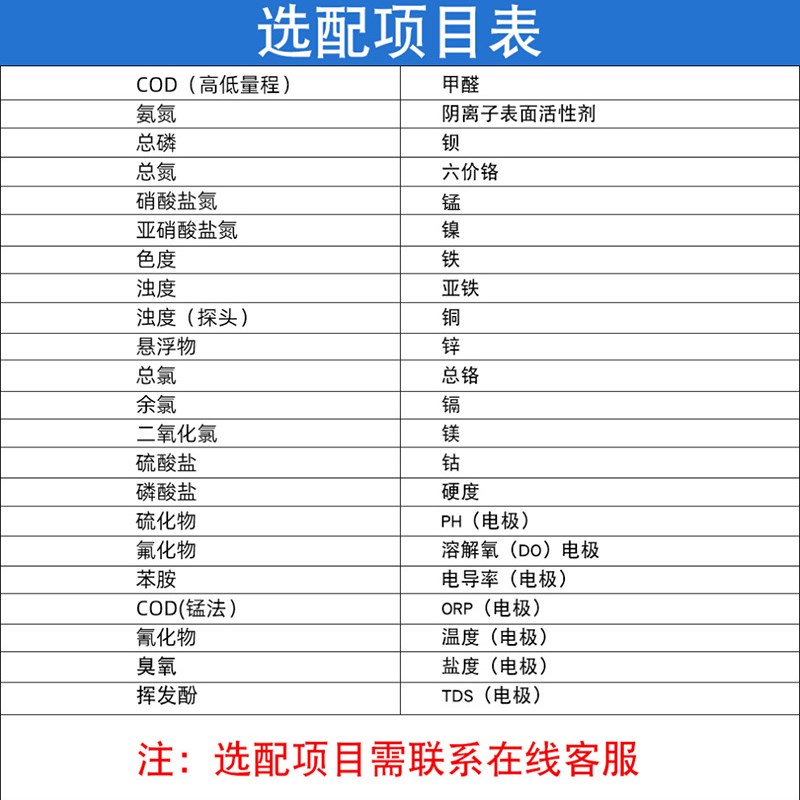 便携式水污染物监测设备 户外生态环境综合行政执法应急检测装备