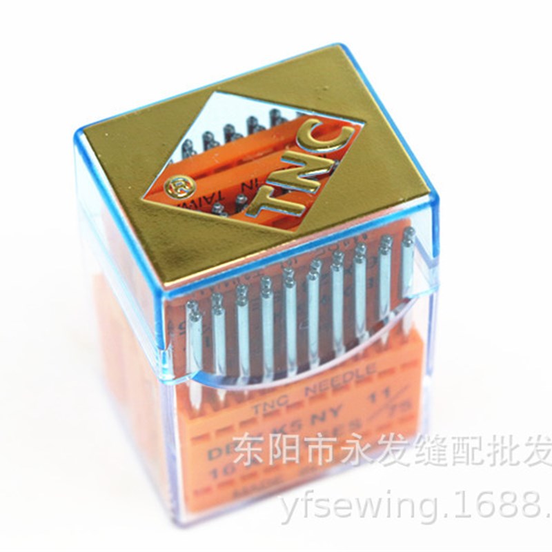 台湾TNC机针DBXK5电脑绣花机机针DB*K5工业绣花机针电脑绣花机针