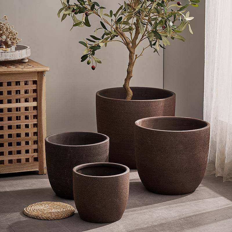 *大号紫砂透气花盆绿植盆栽户外庭院园林客厅大口径粗陶罐清,纺织面料/辅料/配套,纺织机械配件,淘宝优惠券,粉丝福利购,淘宝优惠卷