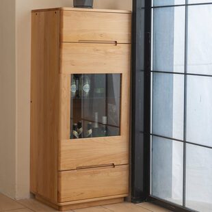 客厅电视柜旁边的边柜单独全实木陈列柜柏木小酒柜客厅展示柜小型