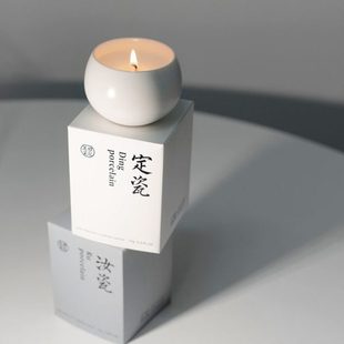 黑爪雅宋五瓷乌龙茶香香薰蜡烛国风简雅家用室内侍寝卧室助眠禅意