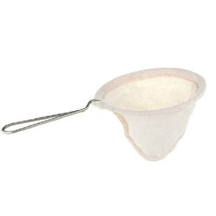 咖啡过滤袋 不锈钢手柄法兰绒手冲咖啡滤袋 过滤网咖啡过滤器滤布