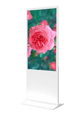 广告机竖屏显示屏白色竖屏广告机数字标牌智能智慧显示终端广告屏