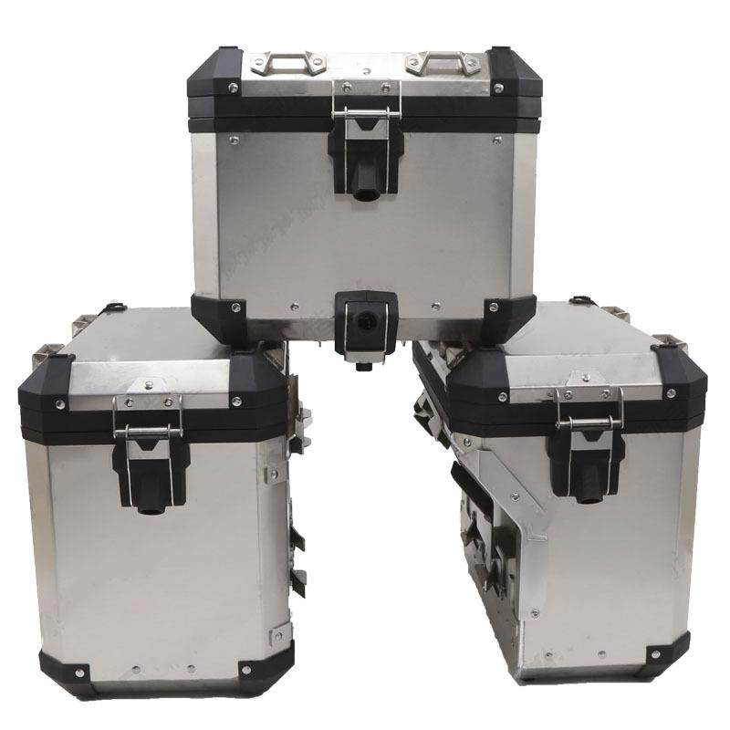 适用宝马水鸟R1250/R1200GS/ADV/F750改装铝合金快拆三箱边箱尾箱