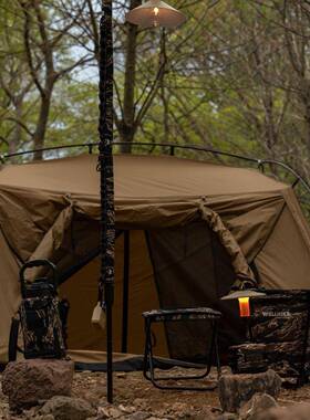 收纳桶露营储物桶便携易安装垃圾桶帐篷用品（非zanearts)可折叠