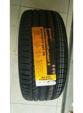 马牌轮胎 245/45R19 102W CSC5      245/45R19 CSC5 98Y国产
