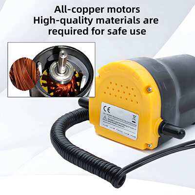 跨境热销12V Oil recovery pump自吸式电动抽油泵