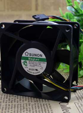 原装 建准 SUNON MF80381V1-D000-M99 12V 6.1W 8CM 8038 4线风扇