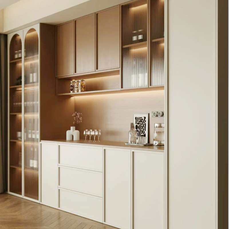 中古风餐边柜高柜靠墙一体客厅餐厅储物柜厨房橱柜酒柜茶水柜子,电子元器件市场,其它元器件,淘宝优惠券,粉丝福利购,淘宝优惠卷