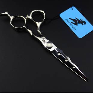 6.0寸440C高档美发剪平剪理发师专用送包