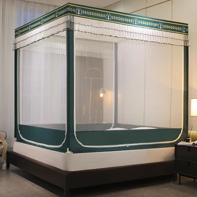 2024新款蚊帐家用150x200床笠式防摔儿童卧室全底1米5床180x200夏