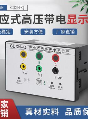 CDXN-Q感应式高压带电显示非接触式带电显示器T型开孔尺寸100*70