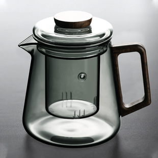 日式 煮茶电陶炉 泡茶壶茶水分离玻璃茶具家用耐高温大容量茶壶套装