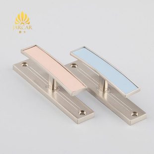 爵卡现代简约免打孔窗帘挂钩墙钩精品创意皮革镶嵌装饰壁挂勾热销