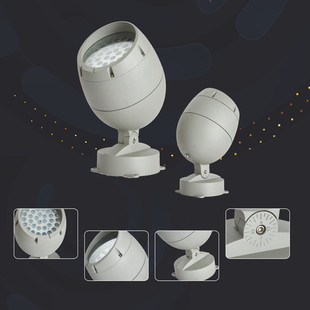 别墅园林庭院射树灯景观照树灯3W6W9W12W18W36W72W地插灯投光灯