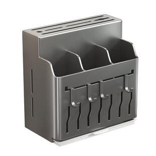 筷子筒壁挂式厨房置物架家用筷子筒笼勺子收纳盒桌面盒上墙桌面