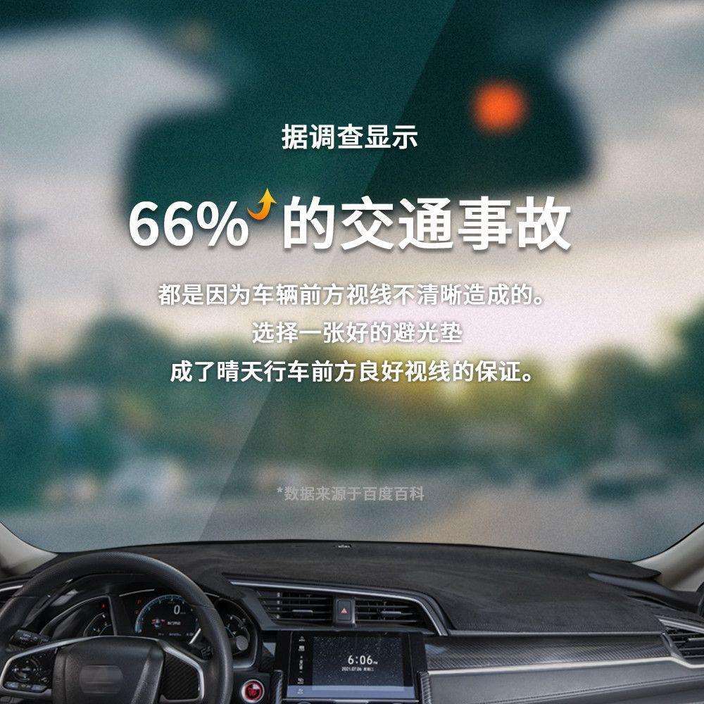 25款广汽埃安UT中控仪表台遮阳避光垫防晒垫专用汽车改装内饰防滑
