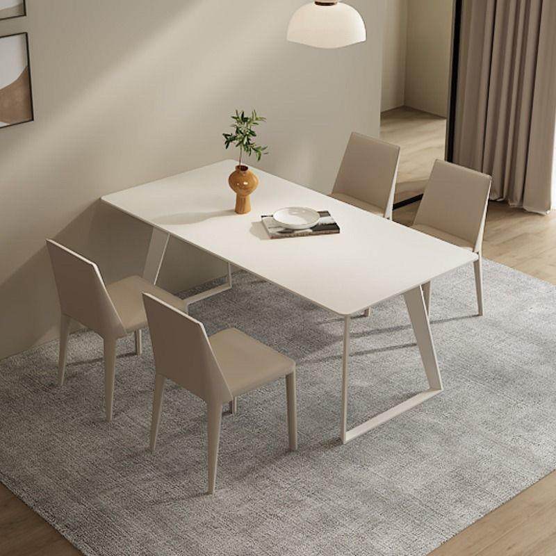 岩板餐桌椅组合现代简约北欧长方形小户型奶油风新款餐厅餐桌家用,3C数码配件,USB灯,淘宝优惠券,粉丝福利购,淘宝优惠卷