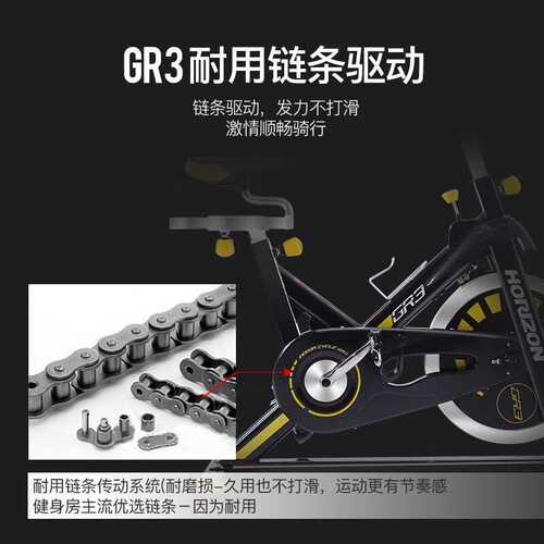 乔山【咨询有惊喜】动感单车 家用健身车 室内智能骑行车运动GR3