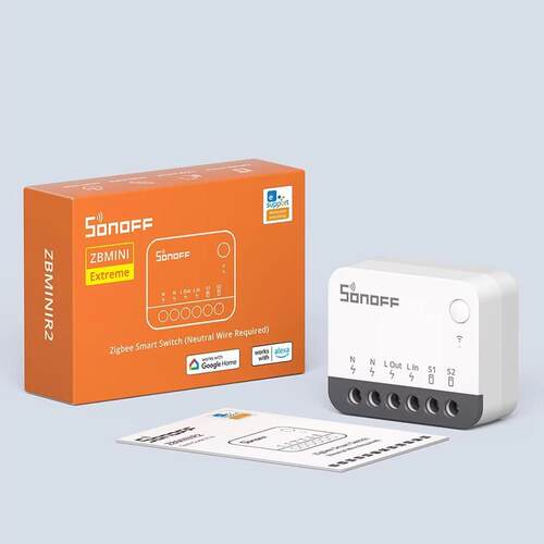 SONOFF 6920075742916 ZBMINIR2 Zigbee3.0智能开关手机远程控制