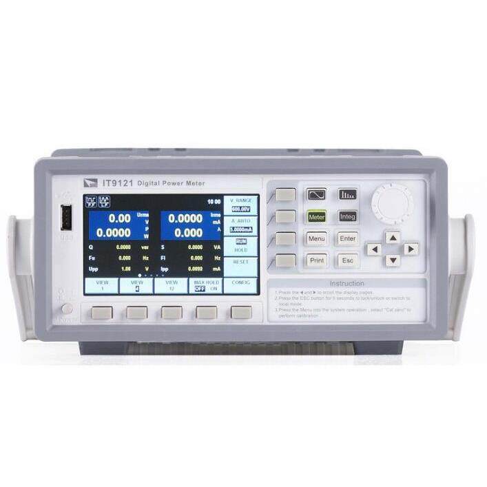 艾德克斯IT9121交直流功率表 功率测量仪 艾德克斯功率分析仪