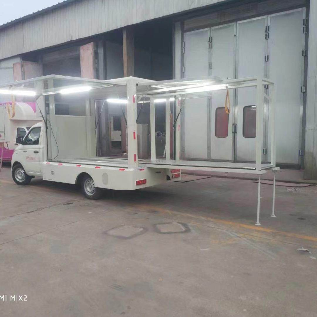 双排座程力广告车广告宣传车流动舞台车送车到家
