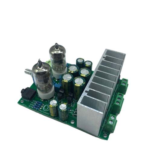 6j1电子管前级推lm1875t功放板前级板前胆后石功放机成品套件