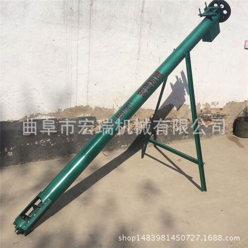 圆管式散料输送机工业用螺旋输送机养殖场抽粪机输送机9是9螺旋