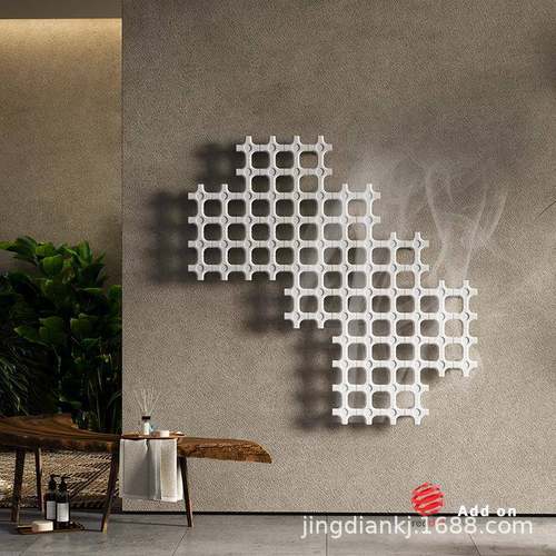 TUBES双功能荷兰高定设计几何电热毛巾架智能恒温暖气片取暖别墅