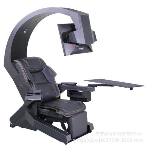 IW320龙真皮电脑座舱零重力电竞太空舱电竞椅按摩电脑座舱