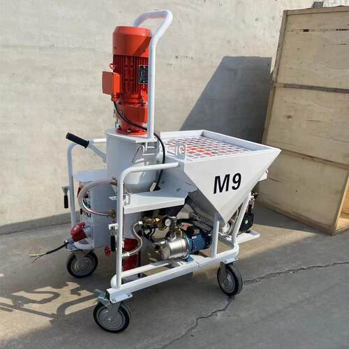 5.5KW全自动石膏喷涂机中润腻子喷涂机M9全自动全自动石膏喷涂机