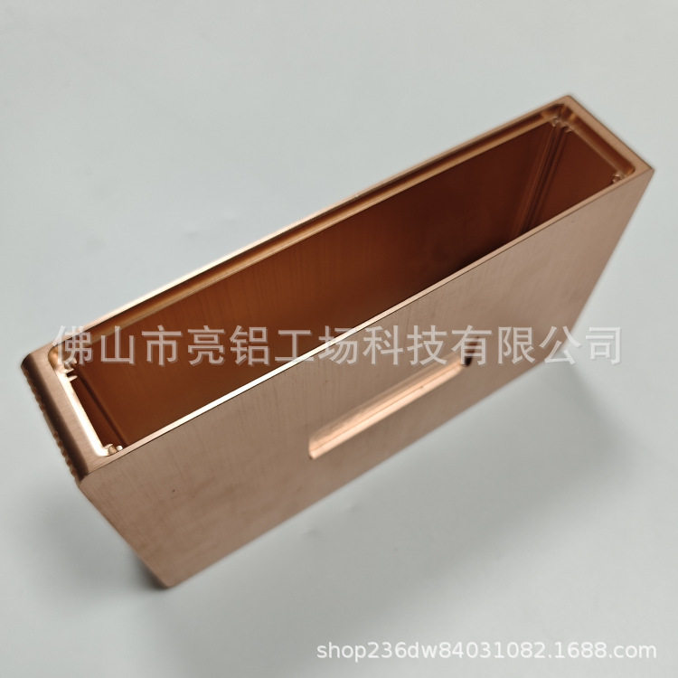 铝合金外壳电源壳体仪表接线盒PLC工控壳体金属接线盒成品加工