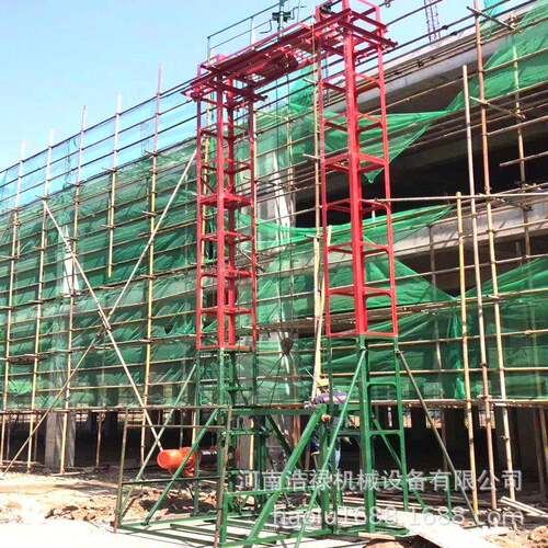 高层楼房吊篮施工自升降龙门架工程建筑工地用的SSE160型龙门架