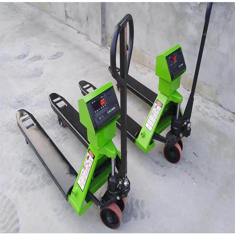 CBY-AC1.5手动液压搬运叉车操作简单使用方便电子秤叉车