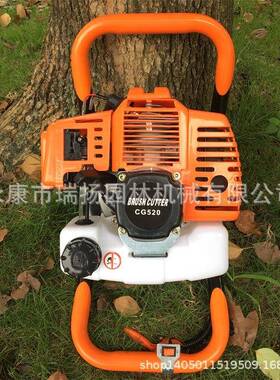 植树机二冲程汽油大功率挖坑机种植机手提式地钻农用工具52CC