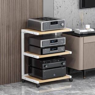 可移动功放机架柜子音响音箱功放机柜多层CD胆机hifi器材支架脚架