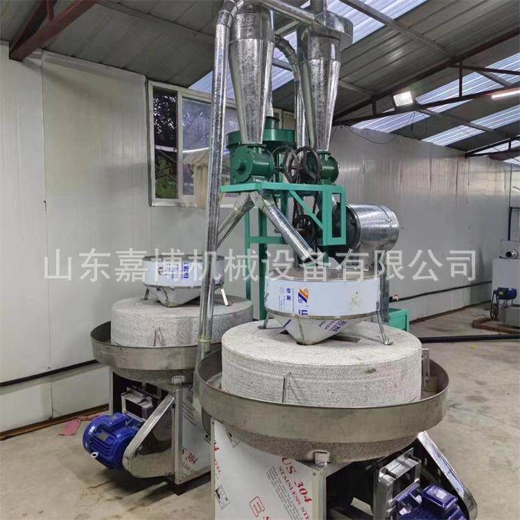 一米全自动电动小麦面粉石磨商用开厂用电动石磨面粉机省人力