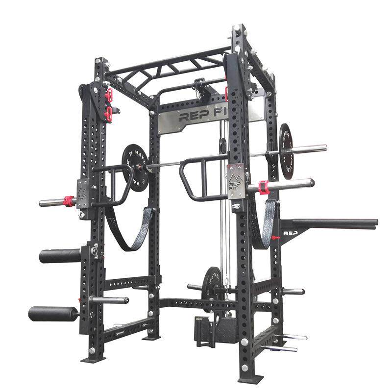 REP商用组合深蹲框架V2框式深蹲卧推架综合力量训练器械