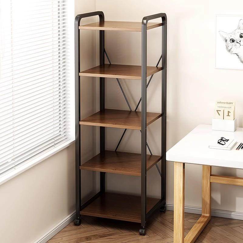 移动书架带轮落地多层置物架铁艺储物架办公室客厅收纳架简易架子,农用物资,其他肥料,淘宝优惠券,粉丝福利购,淘宝优惠卷