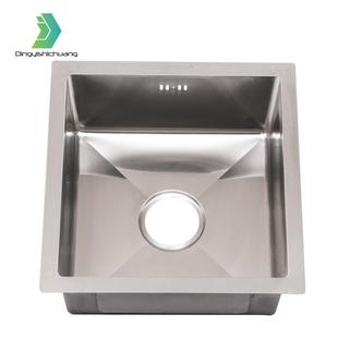 201/304不锈钢手工水槽加厚厨房水槽家用洗碗槽拉丝材质