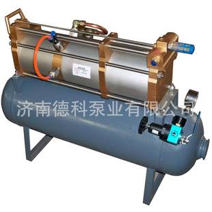 德科气动气体增压装置空气流量检测设备配气罐增压机气体驱动泵