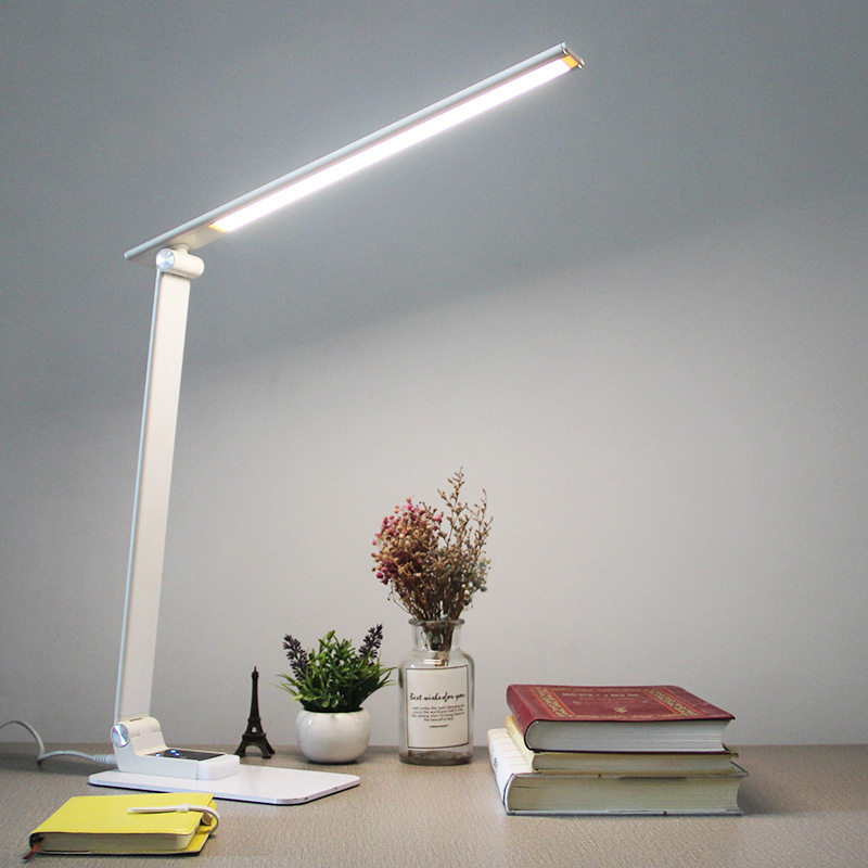 新款简约led灯折叠护眼台灯学生创意卧室书桌氛围小夜灯家用灯具