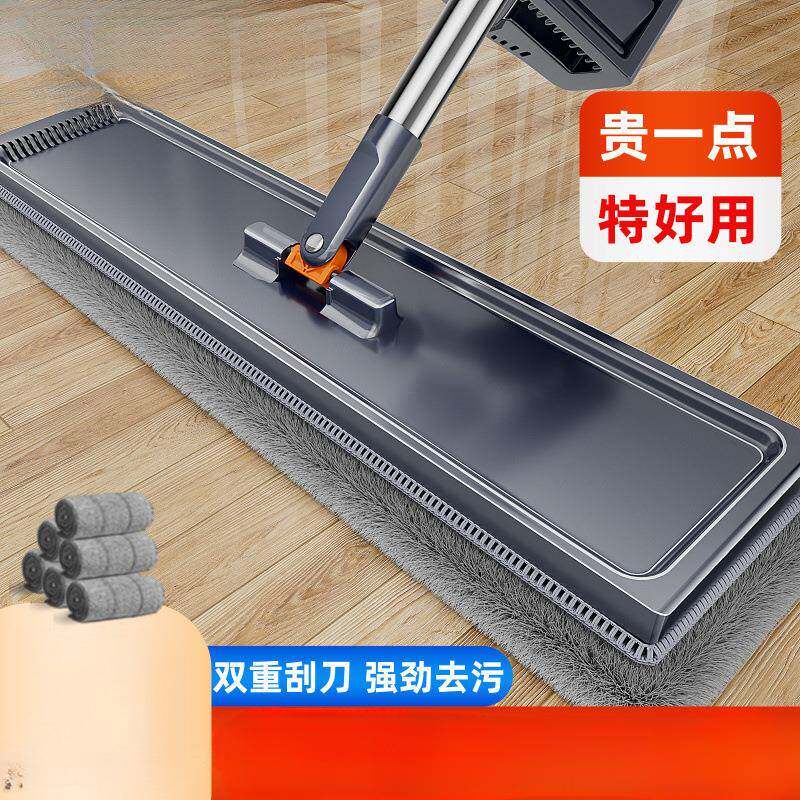 家用免手洗新款平板吸水拖把一拖净懒人墩布地拖地手蒸汽拖把