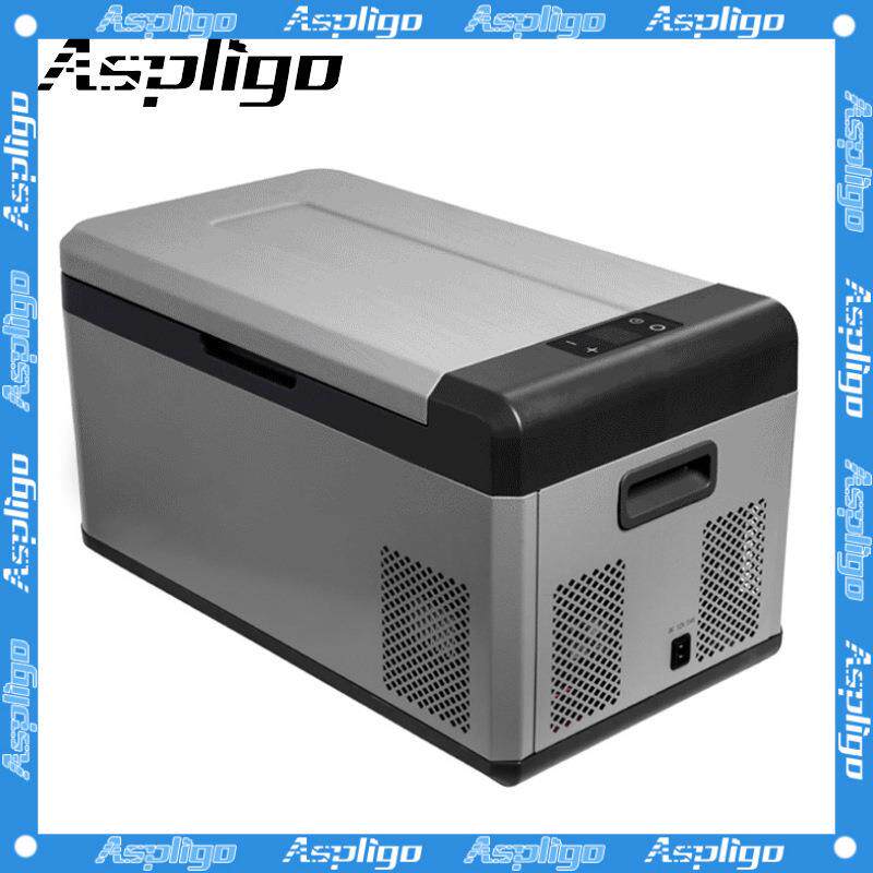 直销车载冰箱12v24V压缩机制冷45W-18℃21L户外冷藏汽车冰箱