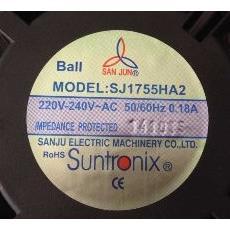 三巨轴流SJ1755HA2BAL滚珠220V散热风扇172 150