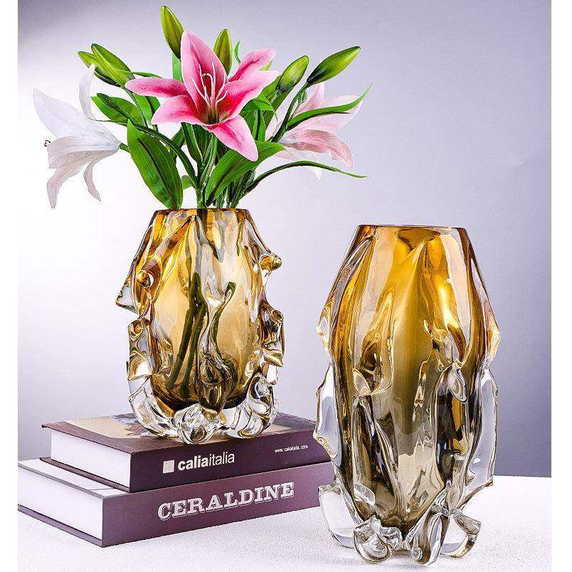 轻奢创意水晶玻璃花瓶客厅玄关水养鲜花高级感家居插花瓶艺术摆件,农用物资,其他肥料,淘宝优惠券,粉丝福利购,淘宝优惠卷