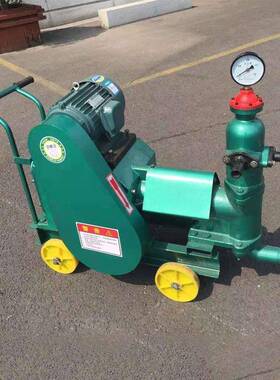 隧道施工活塞式注浆机单缸双缸水泥注浆机UBH-3地基加固灰浆泵