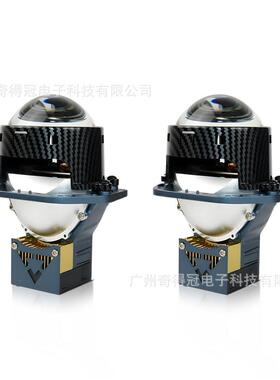 厂家供应K01汽车led大灯双光直射透镜大灯远近光一体灯泡改装车灯