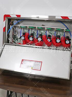 不锈钢ZYJ-M6压风供水二合一自救装置矿用KGS井下供水施救器