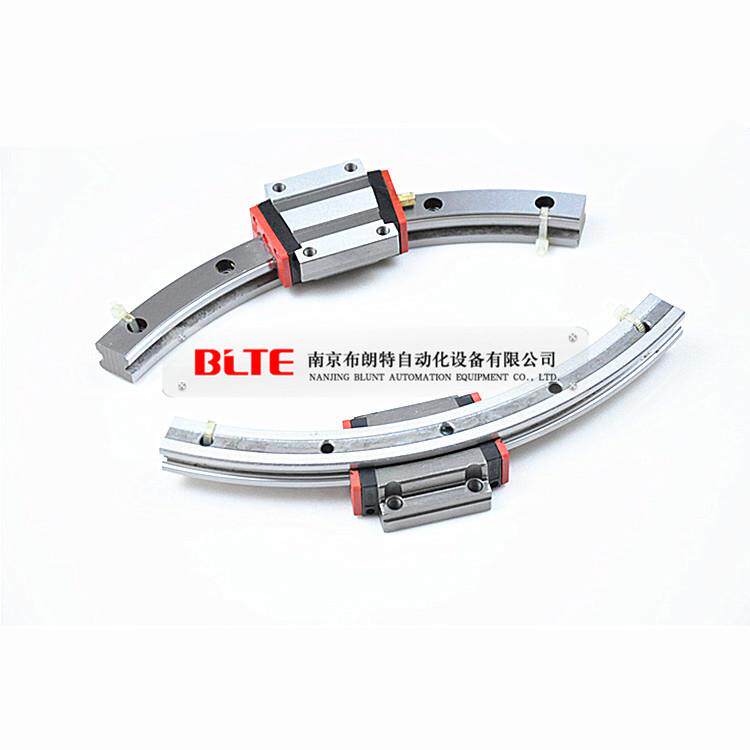 滚动圆弧直线导轨滑块 国产R型弧形导轨重载HCR15A+60/300R